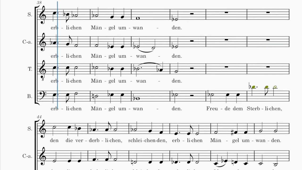 Chor der Engel - Contralto
