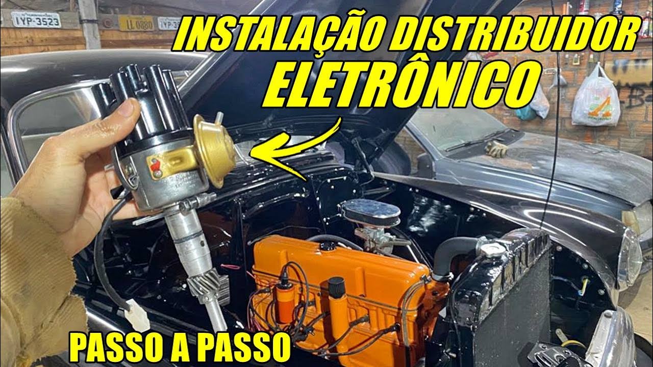 COMO INSTALAR DISTRIBUIDOR ELETRÔNICO PASSO A PASSO (Motor GM 261 C10)