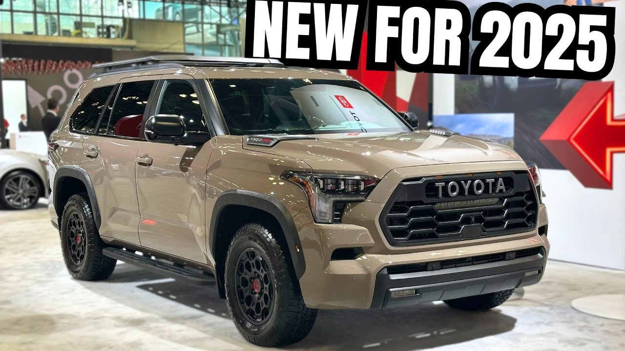 Detailed Look At The 2025 Toyota Sequoia TRD Pro in Mudbath