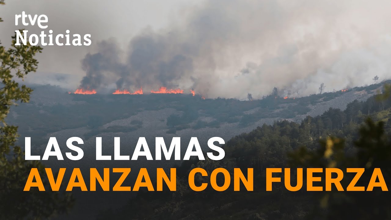 INCENDIO CASAS de MIRAVETE: Lo ELEVAN al nivel 2 de PELIGROSIDAD | RTVE Noticias