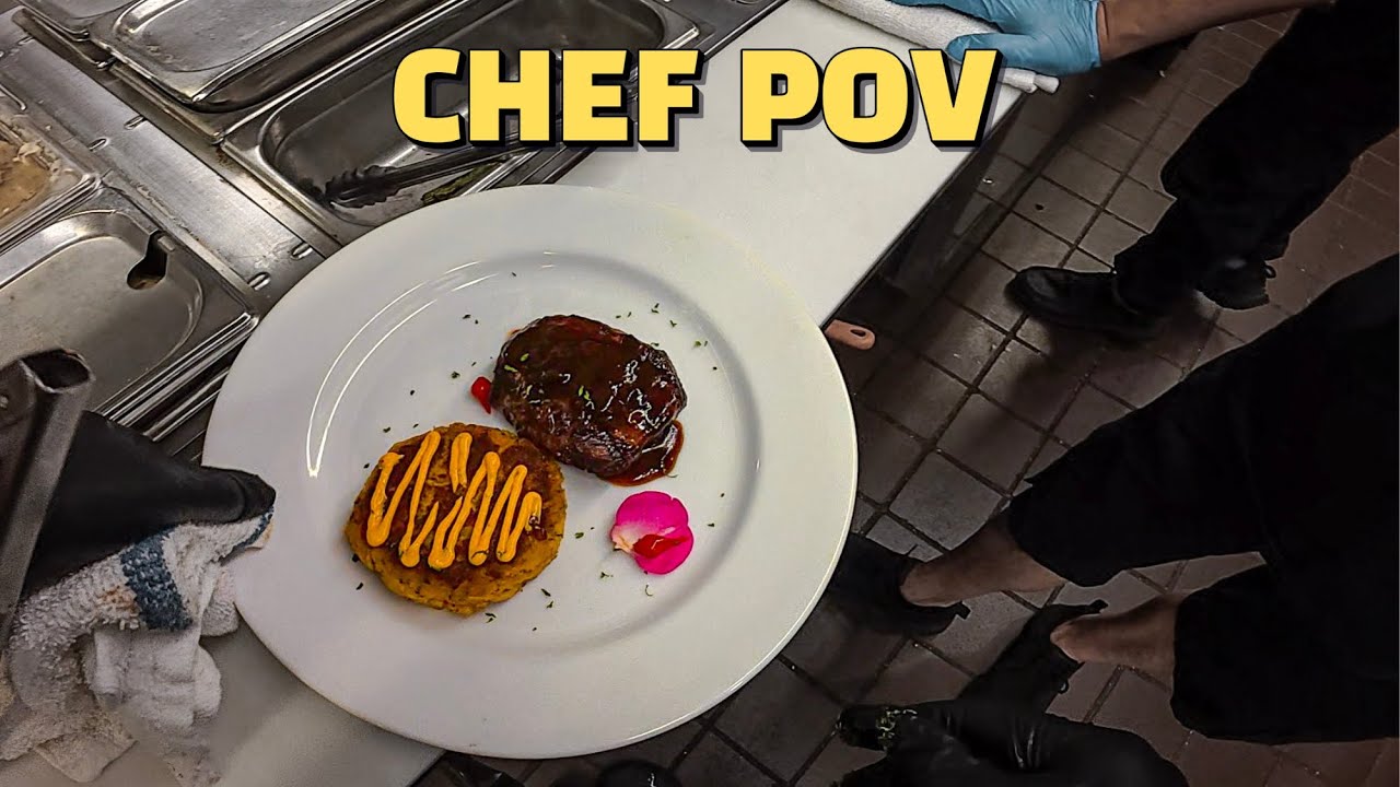 POV: Training New Chef At A Lake Resort! Mastering Steak & Crab Cake