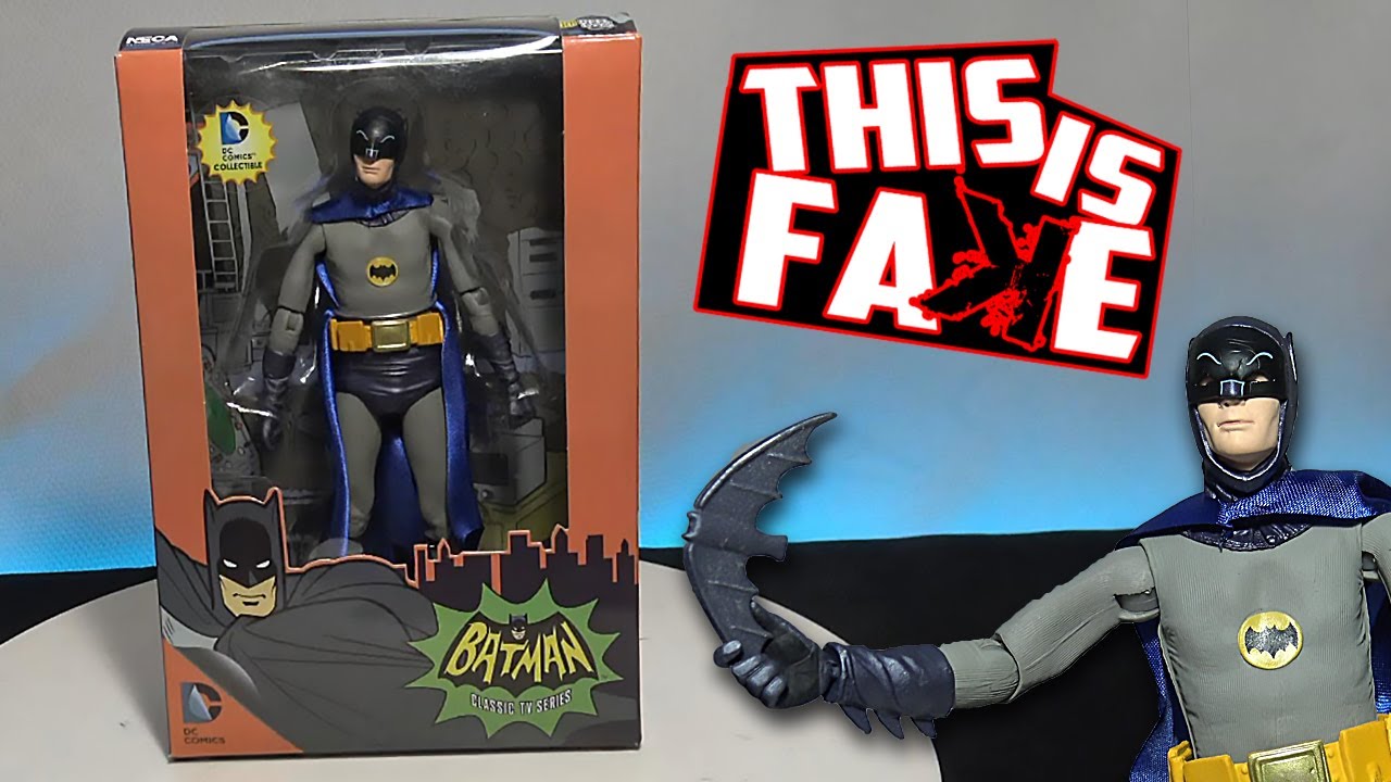 NECA CLASSIC BATMAN THIS IS FAKE ACTION FIGURE UNBOXING