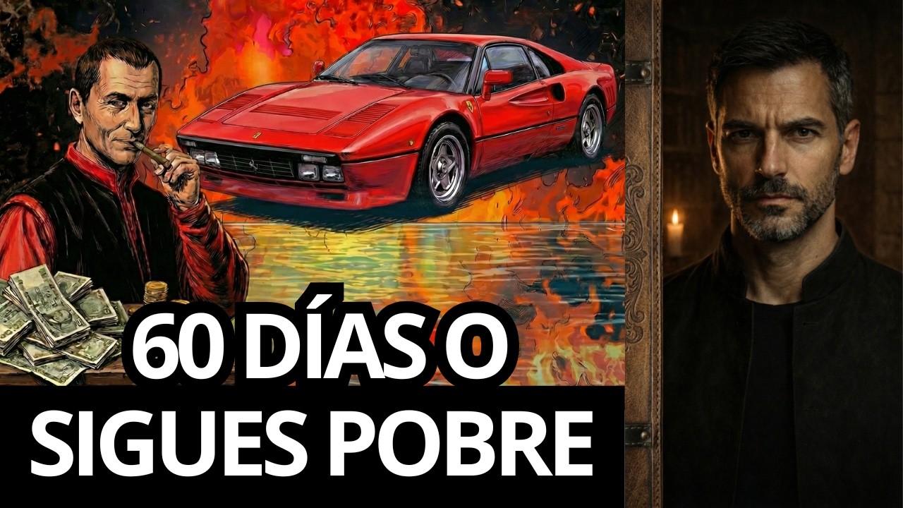 Por qué SIGUES POBRE: El Plan Brutal de 60 Días de Maquiavelo para GANAR DINERO y SUBIR de ESTATUS.