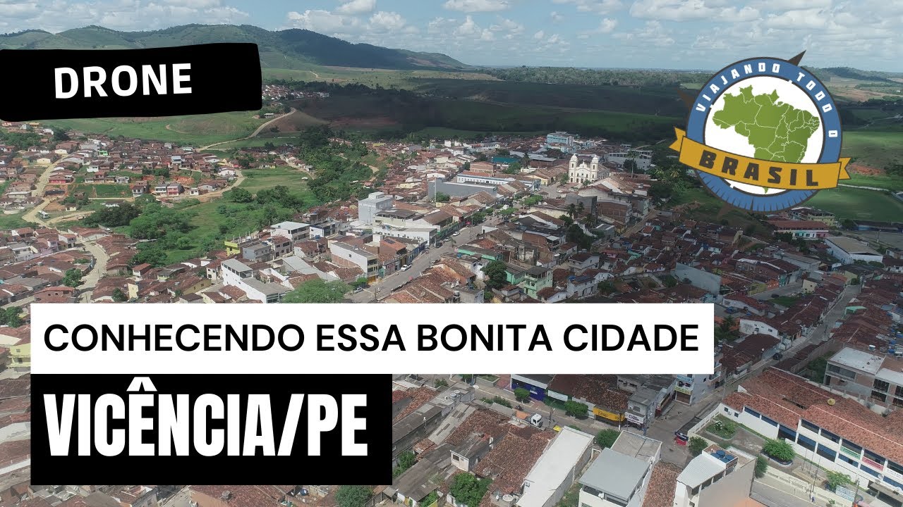 Vicência/PE - Drone - Viajando Todo o Brasil