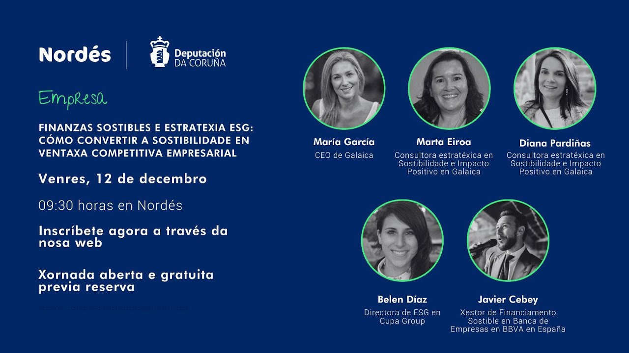 Finanzas sostibles e estratexia ESG: como convertir a sostibilidade en ventaxa competitiva