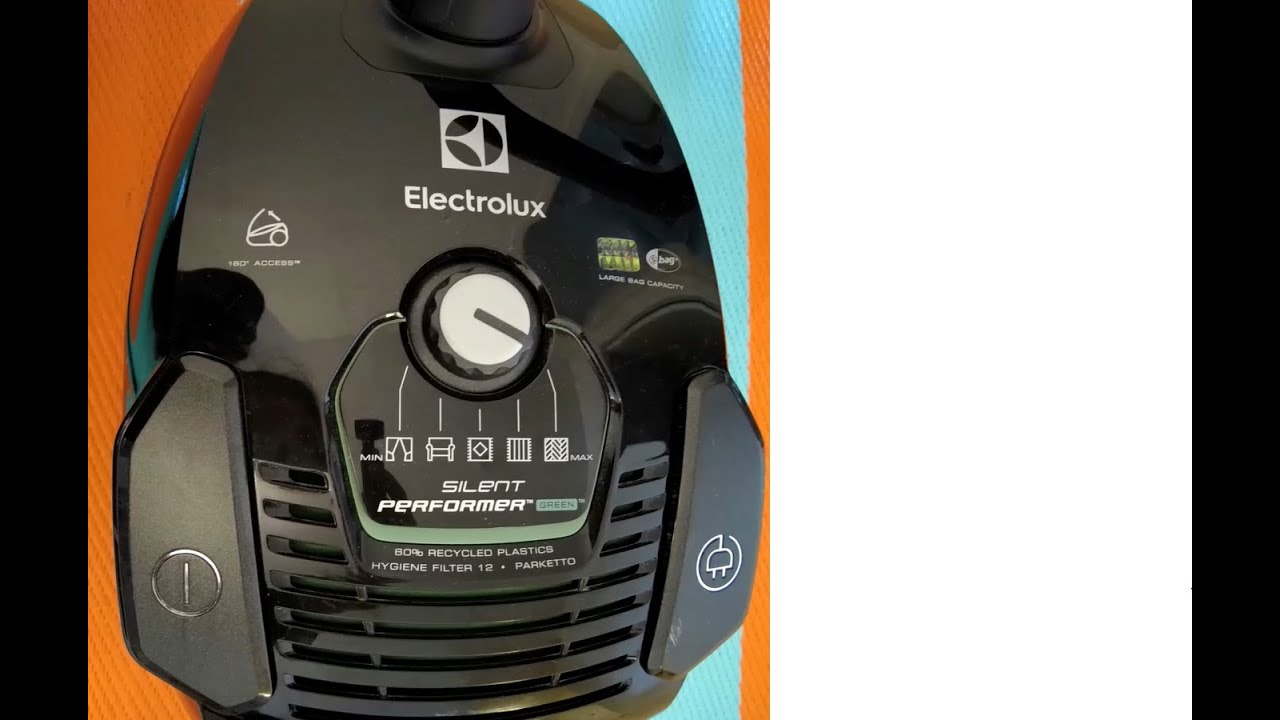 How to change Electrolux silent performer vacuum cleaner dustbag ?