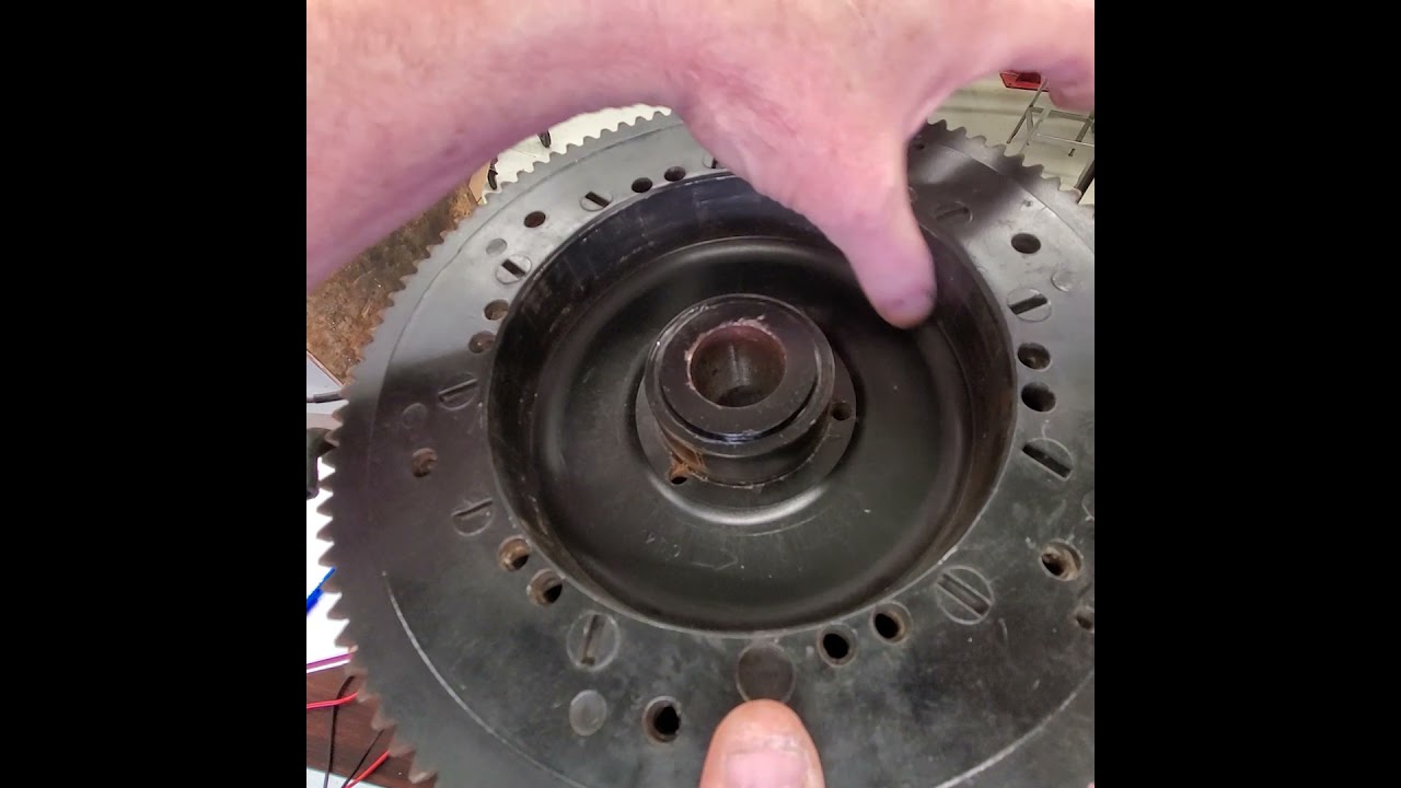 Old Johnson V4 Outboard Stator Test and Removal revised