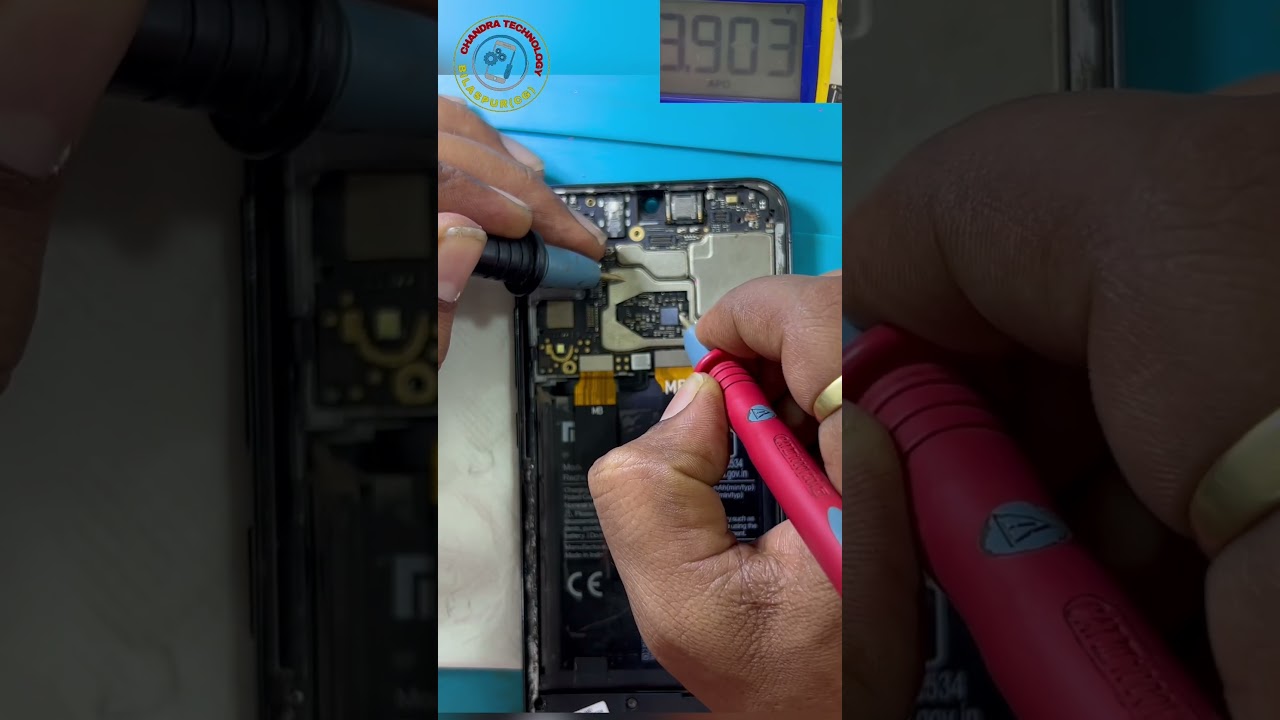 Mi A3 dead solution #shots #mobilerepairing