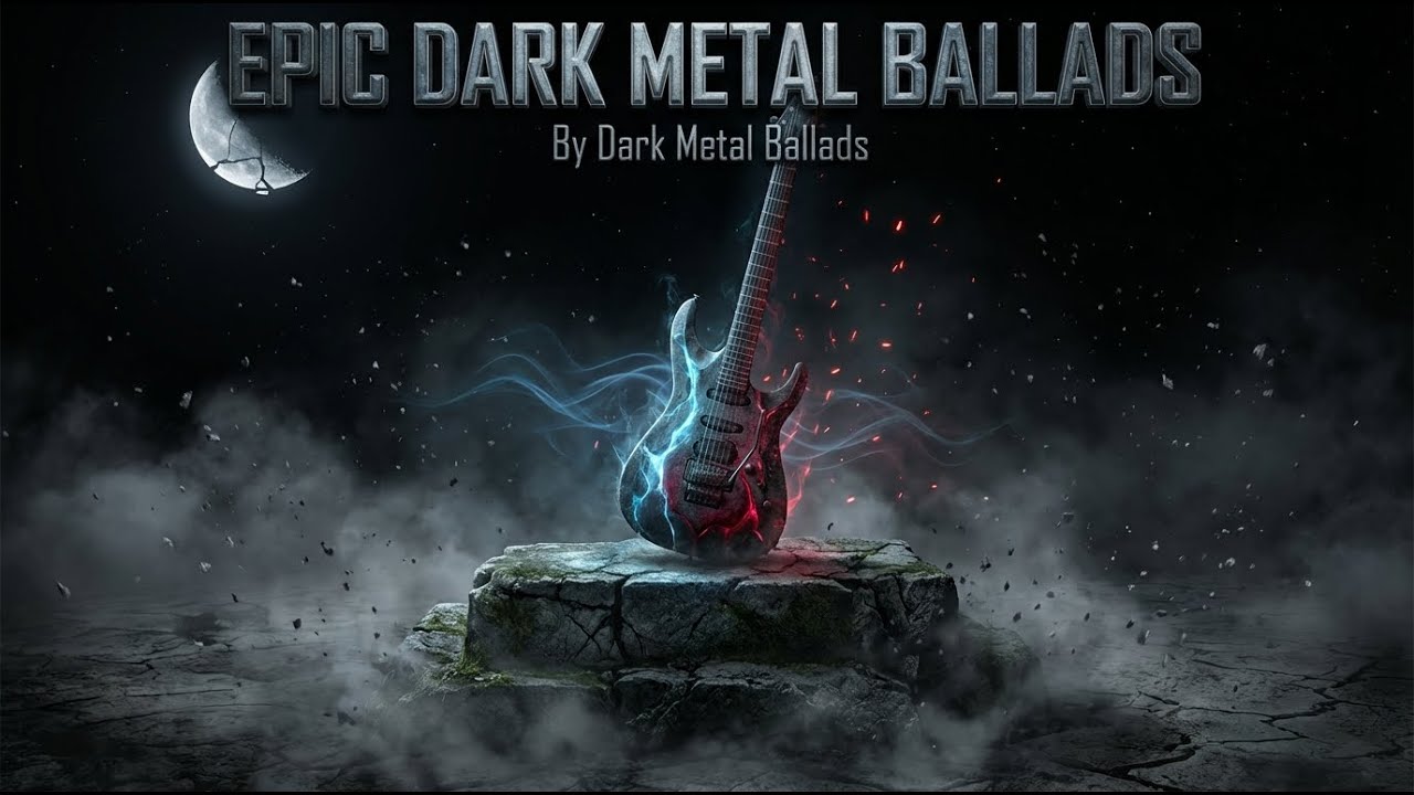 Silent Moon | Emotional Dark Metal Guitar for Night Thoughts