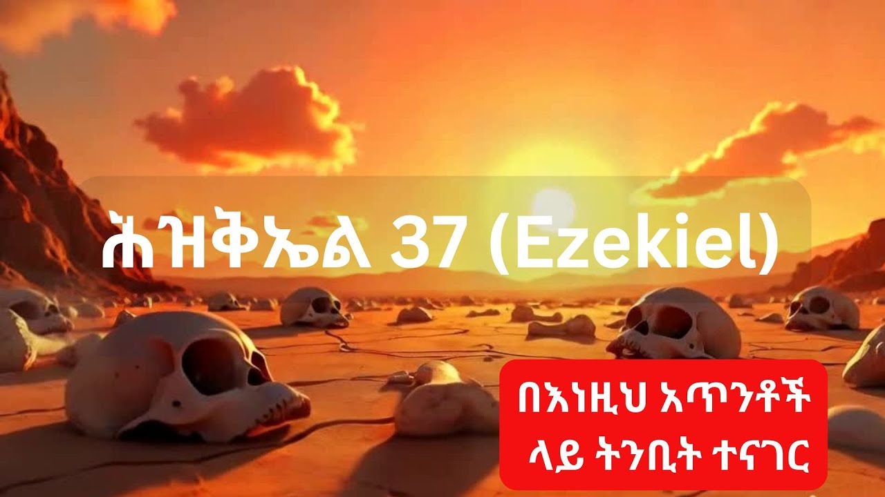 በእነዚህ አጥንቶች ላይ ትንቢት ተናገር/ሕዝቅኤል 37 Ezekiel
