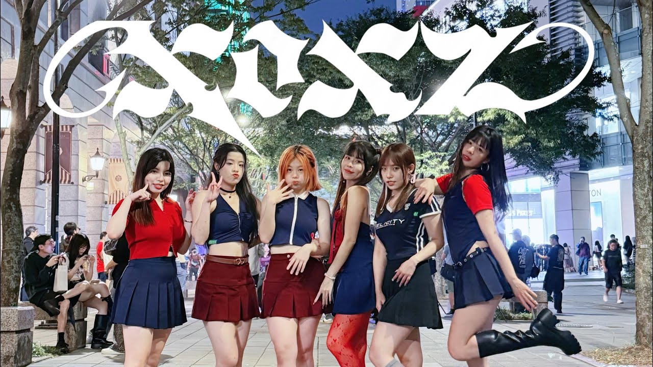 IVE-XOXZ kpop dance cover in public from Taiwan 