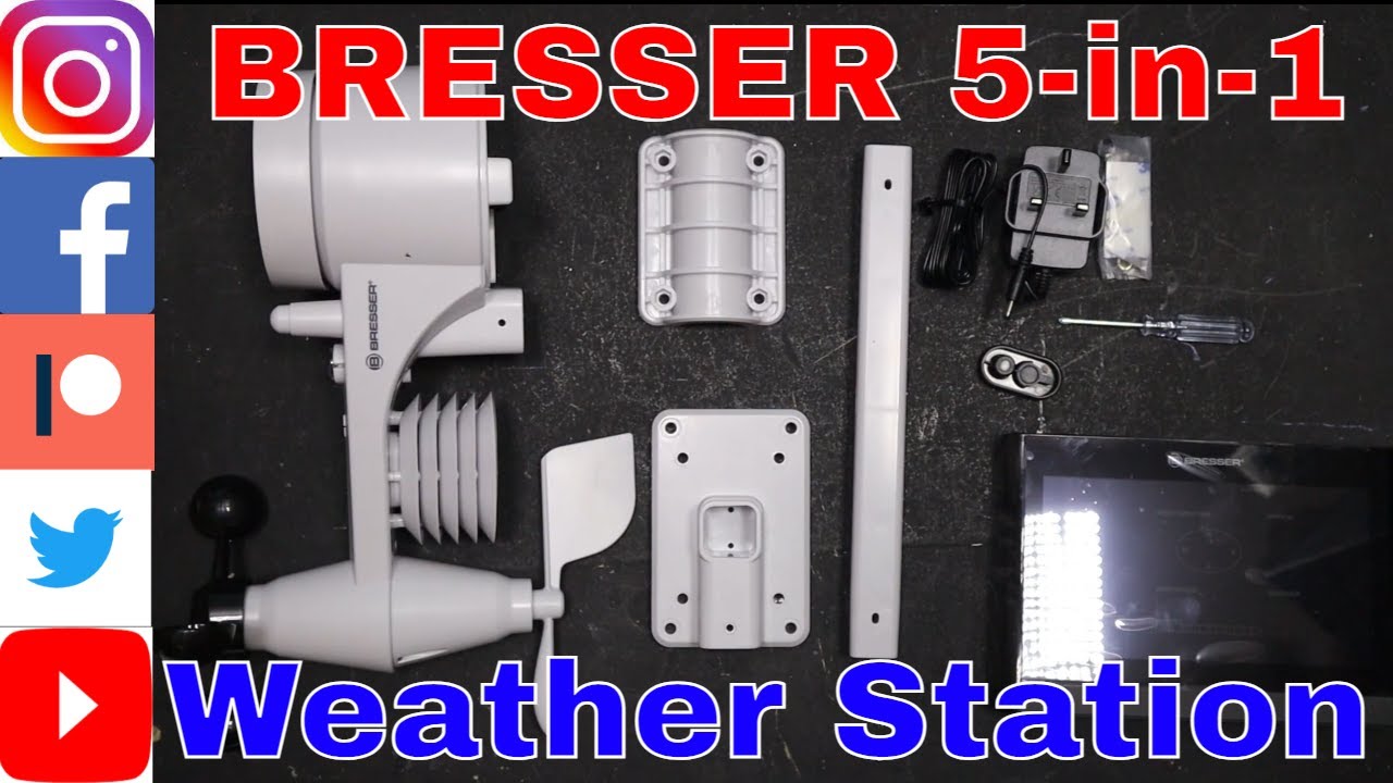 Метеостанция BRESSER 5-в-1 Comfort — стоит ли она 60 фунтов стерлингов? — Распаковка и обзор