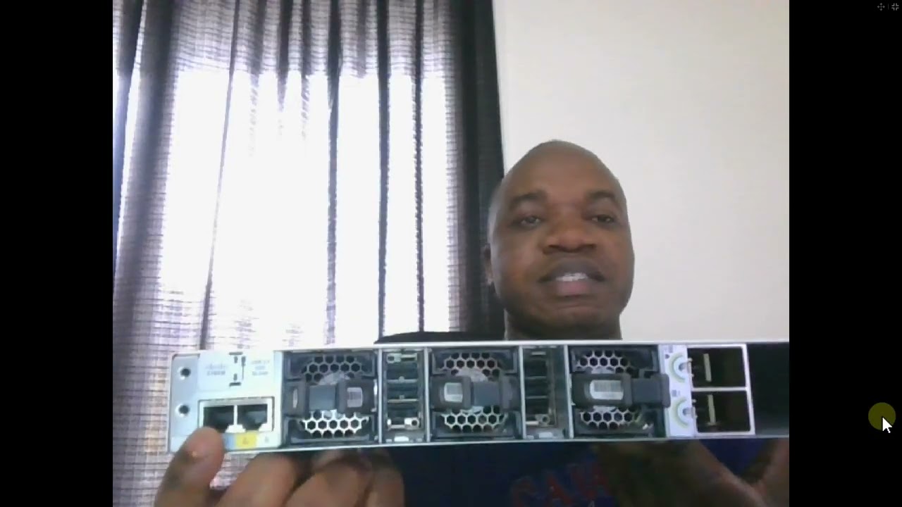 Déballage de la switch Cisco 9300