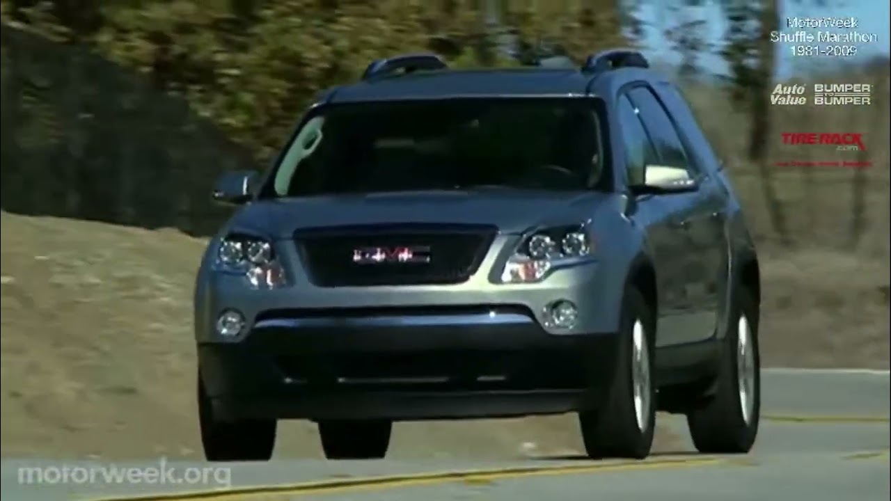 Motorweek 2007 GMC Acadia Road Test