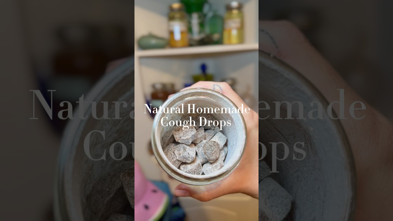HOW TO MAKE COUGH DROPS | EASY NATURAL REMEDIES