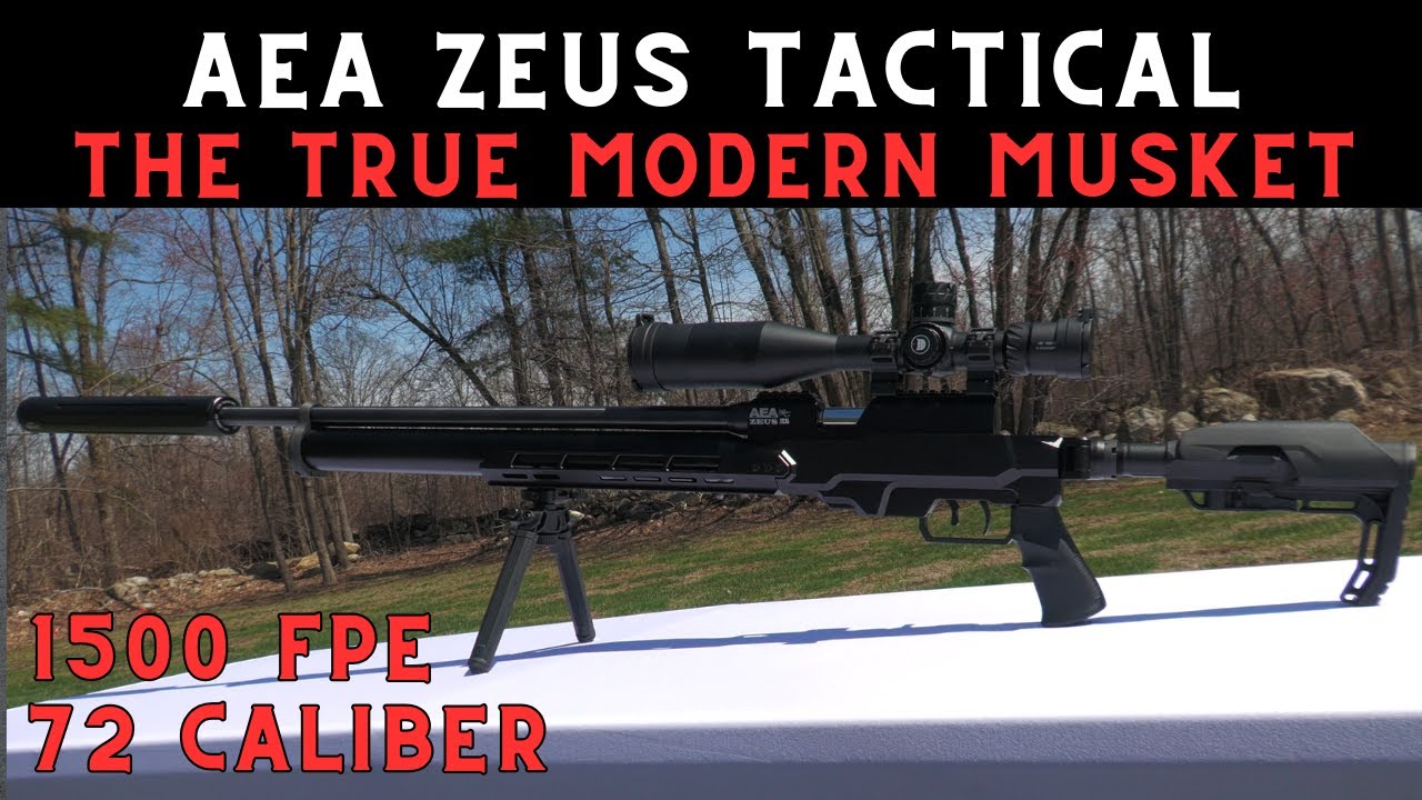 Пневматическое оружие мощнее AR-15 калибра 5,56 мм — AEA Zeus Tactical 72 Caliber — это безумие.