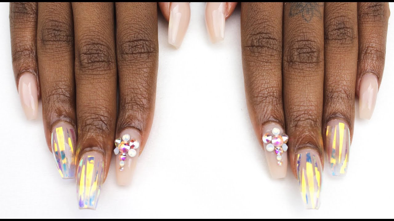 HOW TO: Shattered Glass Nails ♥︎