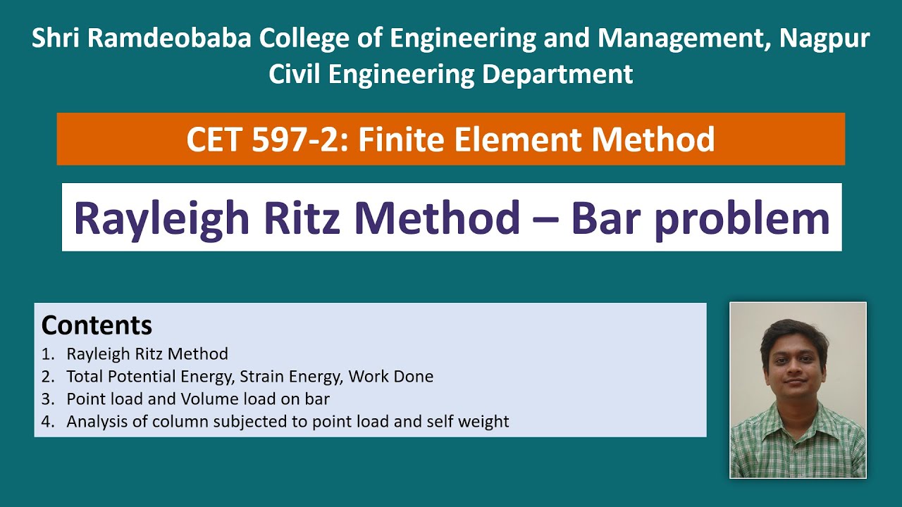 Lecture 03   Rayleigh Ritz Method Column