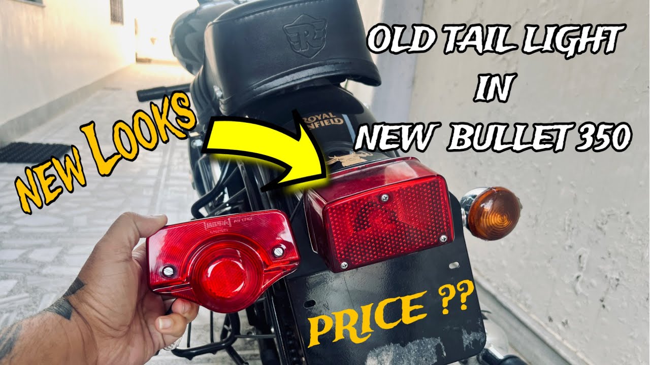 Battalion Black Tail Light Change To Old Standard 350 | Full Detailed Video | Modification DAY 4