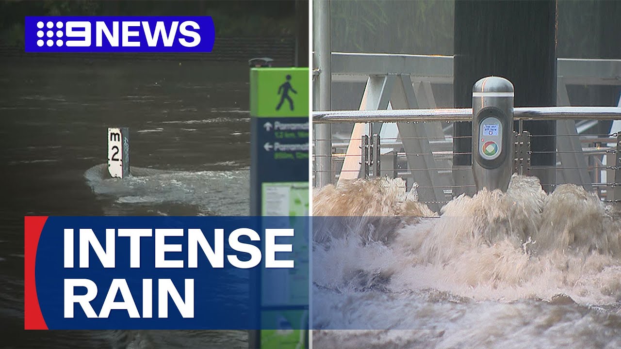 Parts of Sydney told to prepare to evacuate as flood waters rise | 9 News Australia