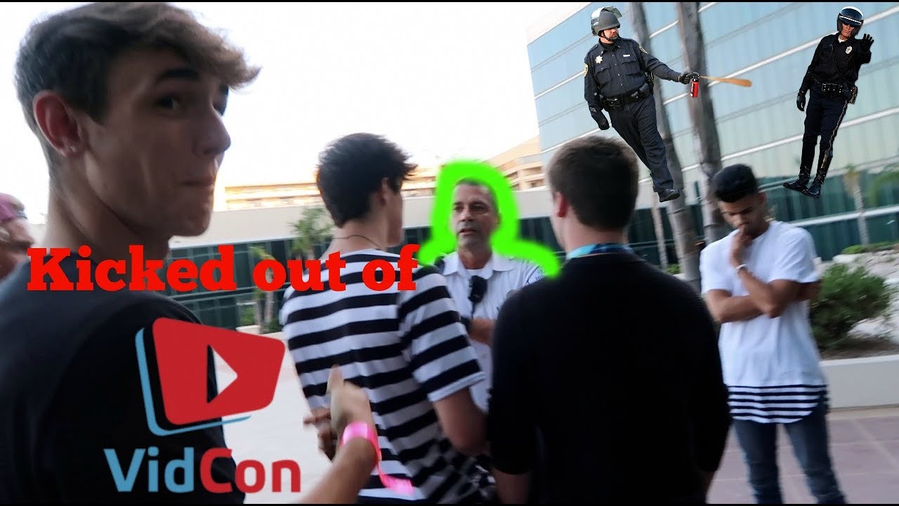 GETTING KICKED OUT OF VIDCON 2017 (AND ARRESTED)