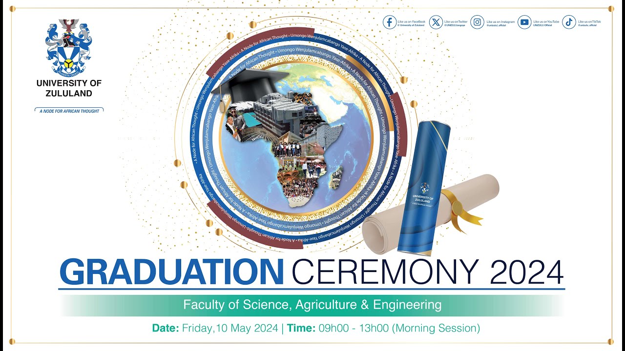 Graduation Ceremony 2024 - Faculty of Science, Agriculture & Engineering (Morning Session)