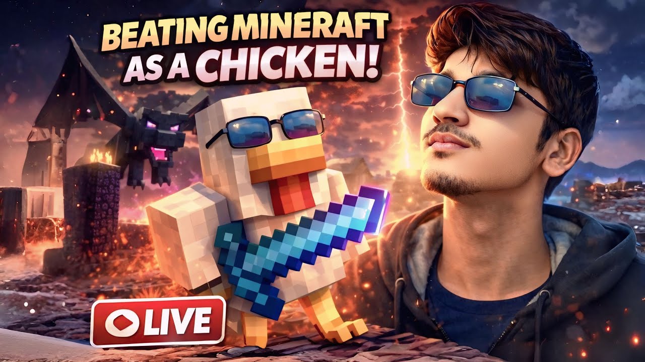 🐔 Chicken Banke Minecraft Game Beat Karunga 😱 | Impossible Challenge LIVE