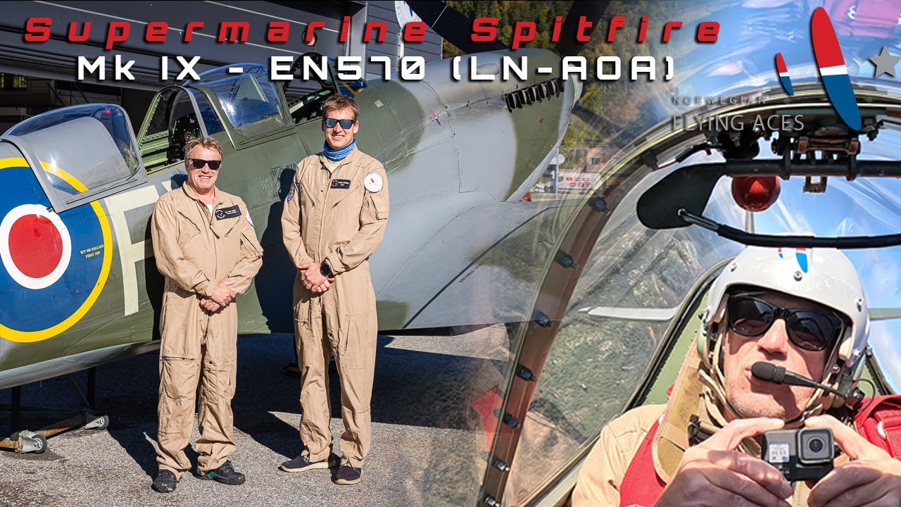 Spitfire IX EN570 Flight