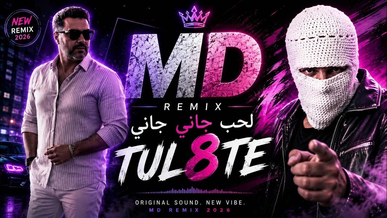 TUL8TE - El Hob Gany (DJ MD Remix) | تووليت - الحب جاني ريمكس 2025