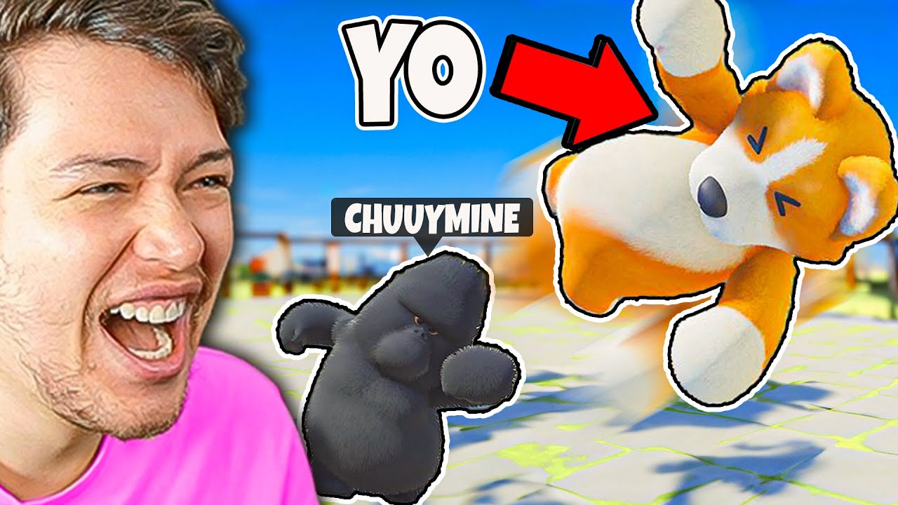 ¡RETO A YOUTUBERS en PARTY ANIMALS!!! 💥🤣