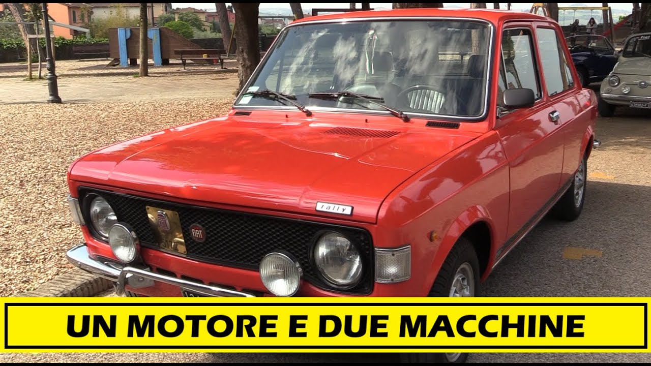 Un motore e due macchine: Fiat 128 Rally e Fiat X1/9