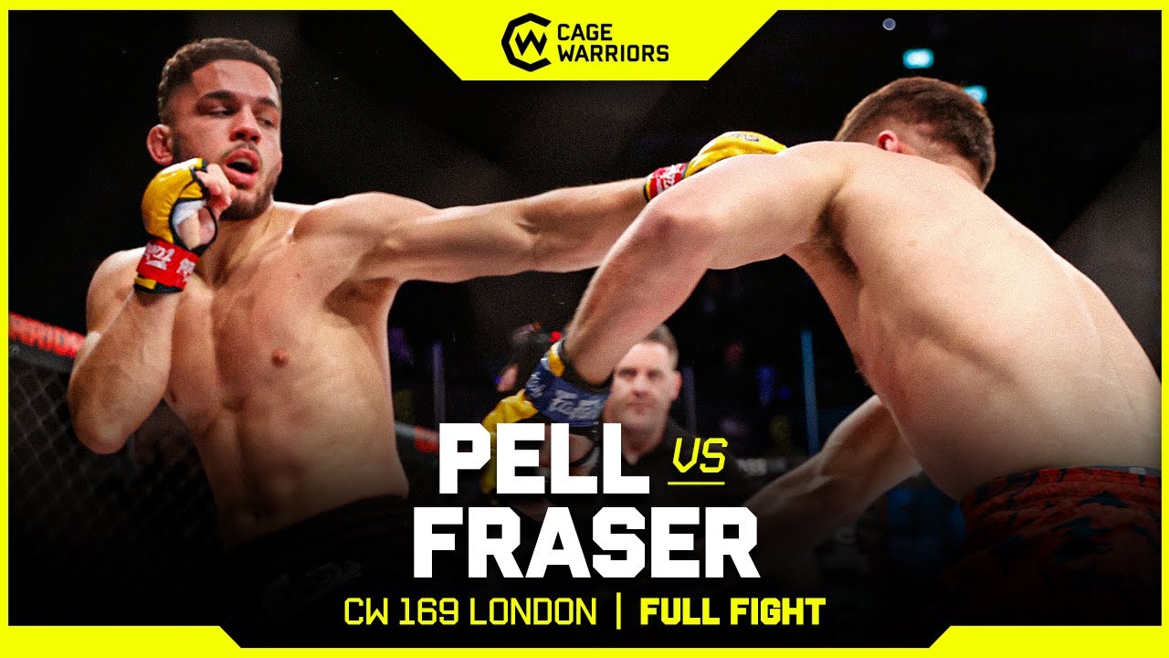 Cage Warriors Academy Champs Clash | Tariq Pell vs. Shaun Fraser | FULL FIGHT | CW 169 London