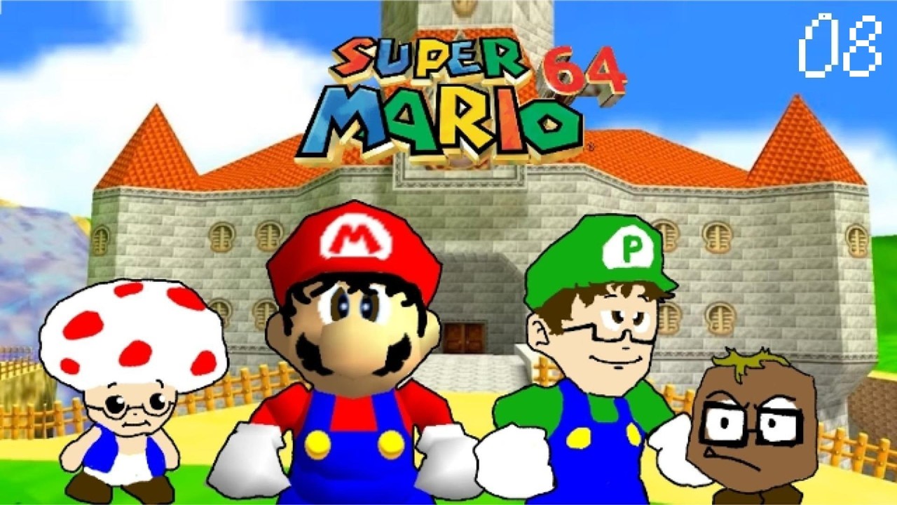 Pedro é Gay!? - Mario 64 #08