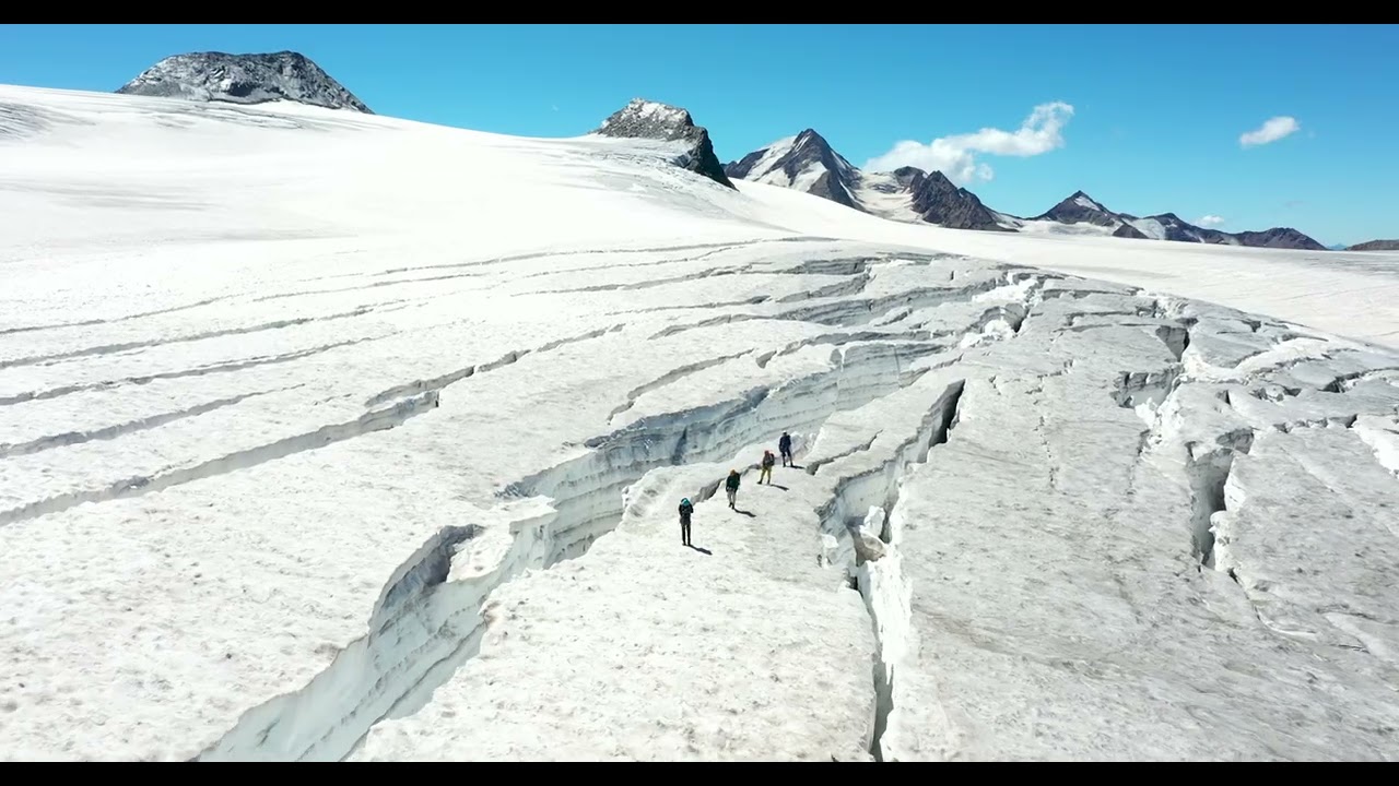 Gepatschferner Glacier Austria August 2022 | DJI Mavic 2 Pro Footage 4K