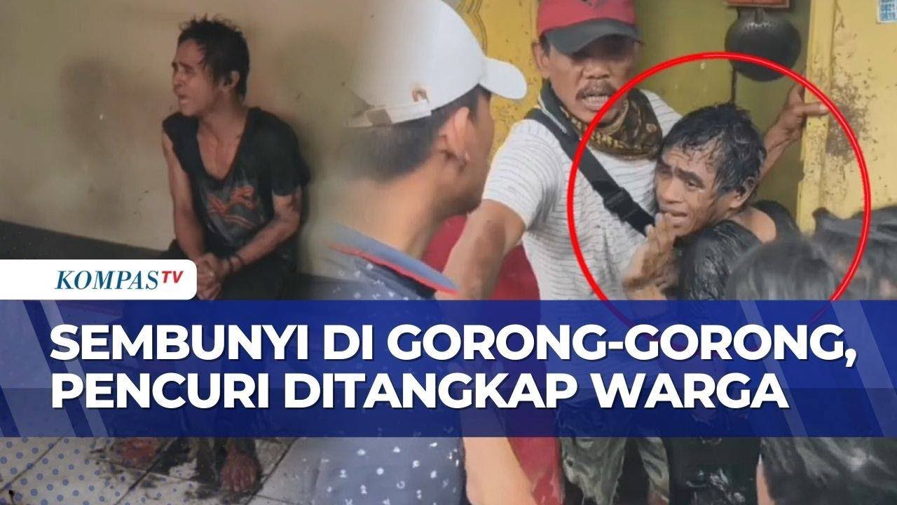 Pencuri Rumah Kosong Ditangkap Warga, Pelaku Sembunyi di Gorong-Gorong | SAPA PAGI