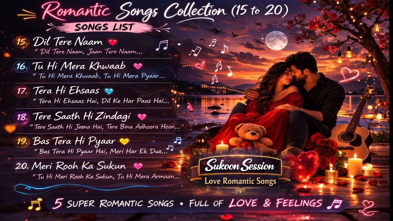 Heart Touching Love Songs 💖 | Non Stop Romantic Jukebox #hearttouching #sukoonsessions #hindisong