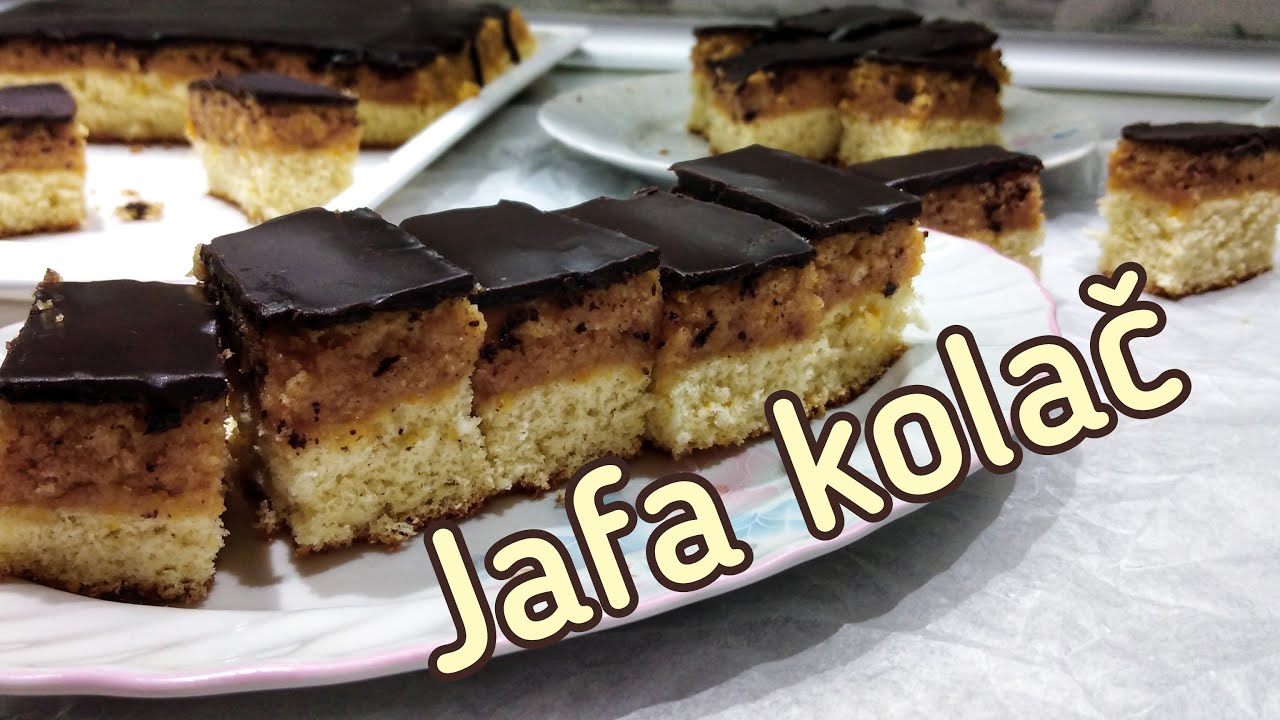Jafa kolač - jednostavan kolač sa narandžom - mera na kašike