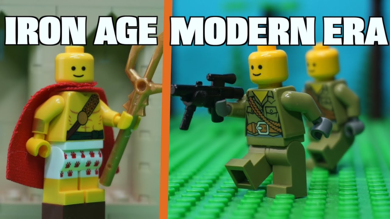 ОРУЖИЕ ЧЕРЕЗ ИСТОРИЮ в LEGO