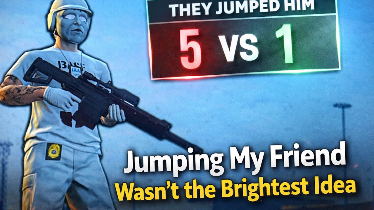 Jumping My Friend? Not the Brightest Idea (PLUS SOME INFORMATION🤪) GTA ONLINE