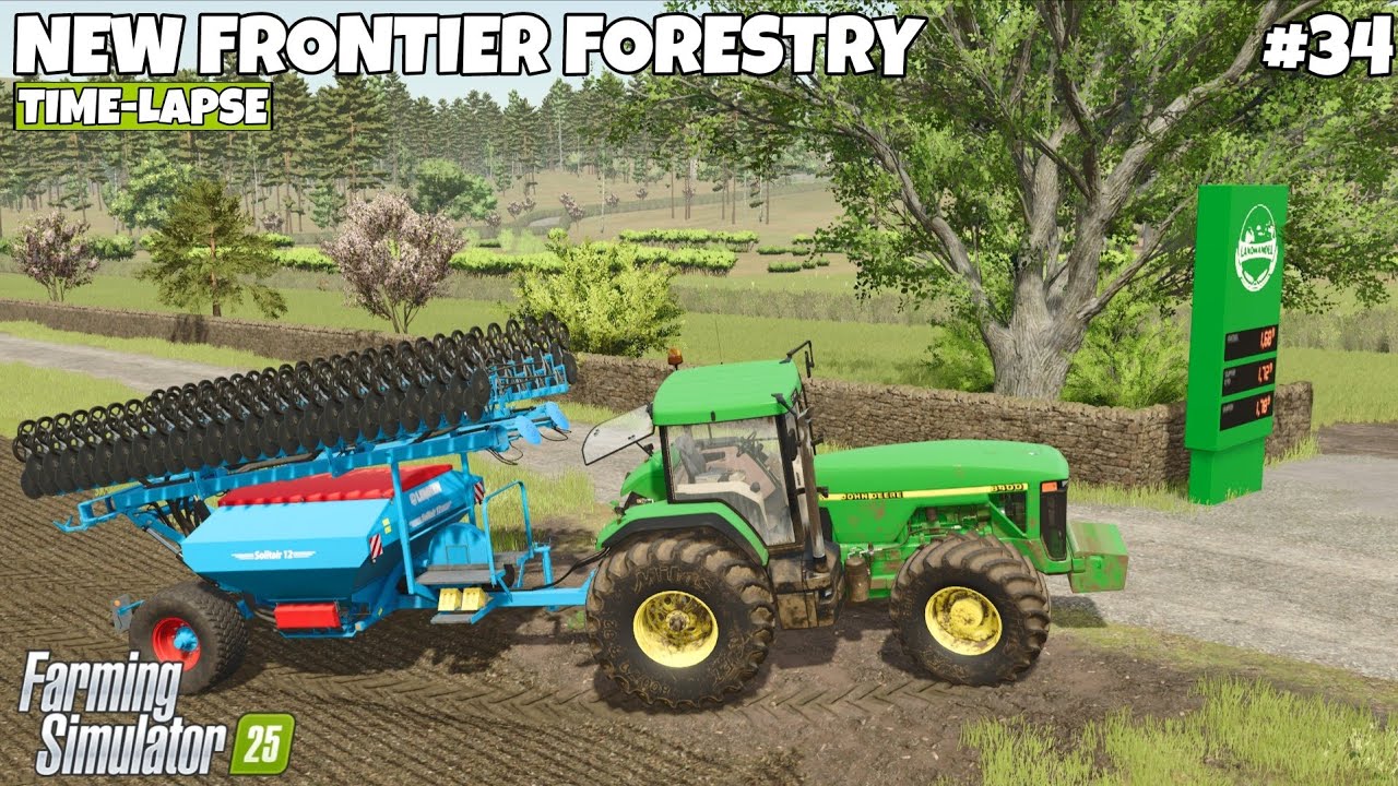 Long Grain Rice & Sorghum & Corn Planting | NEW FRONTIER FORESTRY | Farming Simulator 25 | EP - 34
