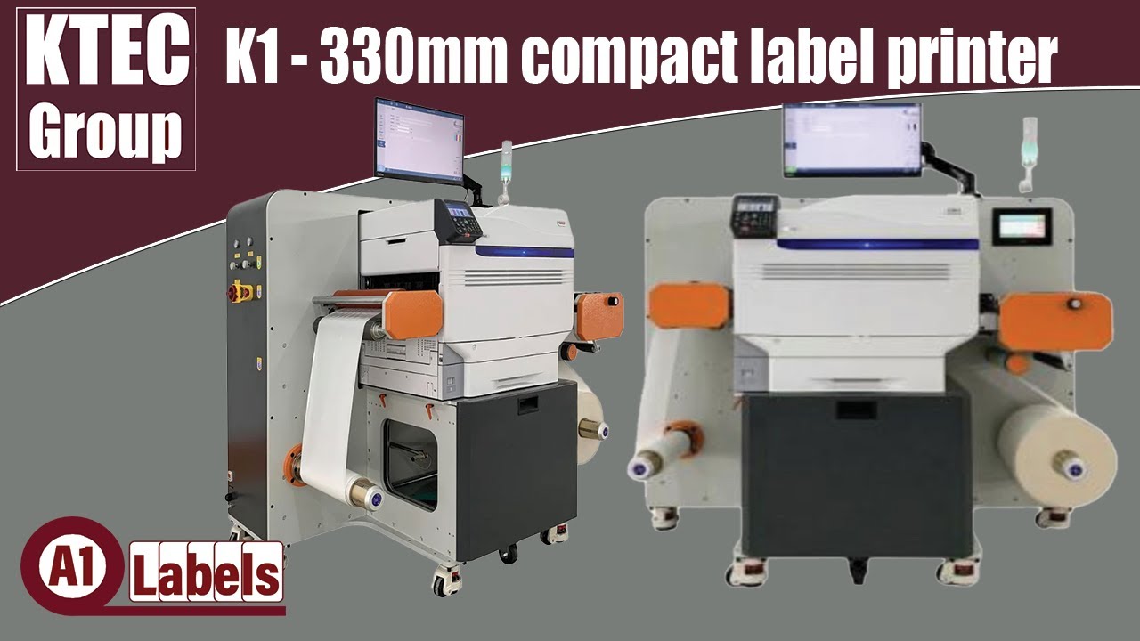 K1 - COMPACT DURABLE LABEL ROLL PRINTER - Labels-U-Print &reg; - KTEC GROUP UK
