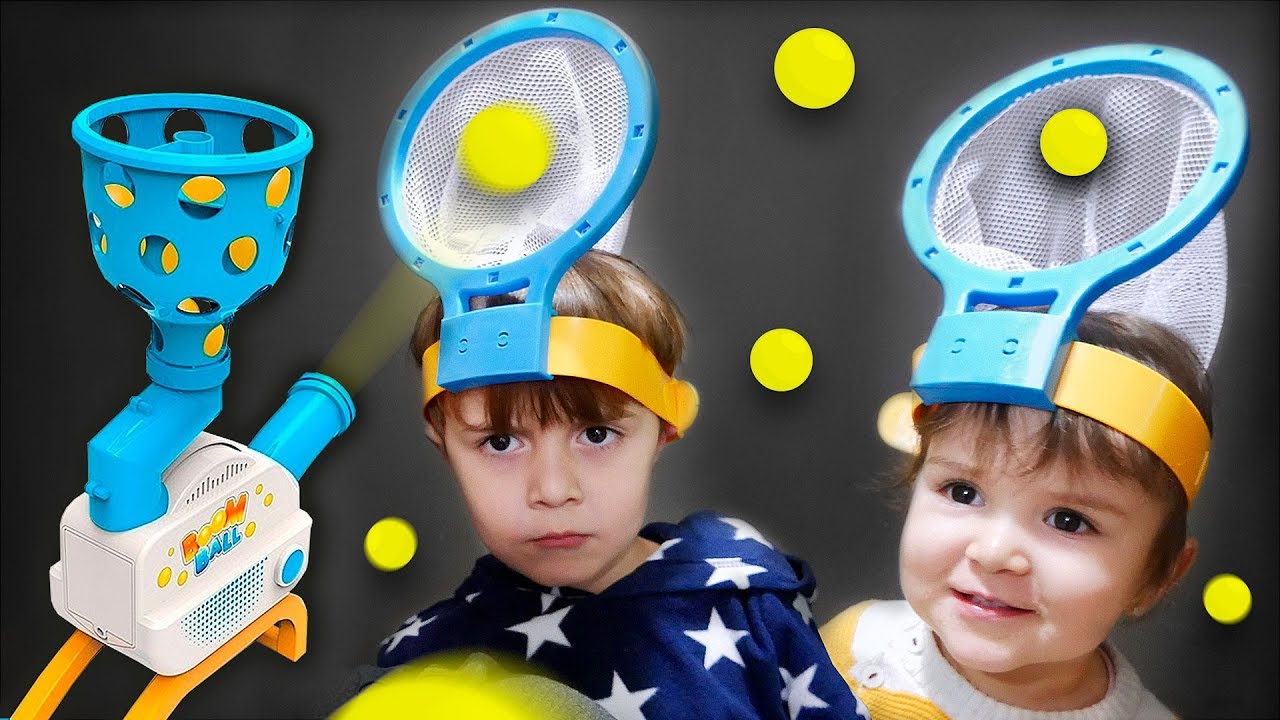 DESAFIO BOOM BALL COM MAIKITO E LAURINHA!! Quem Ganhou? Familia Brancoala