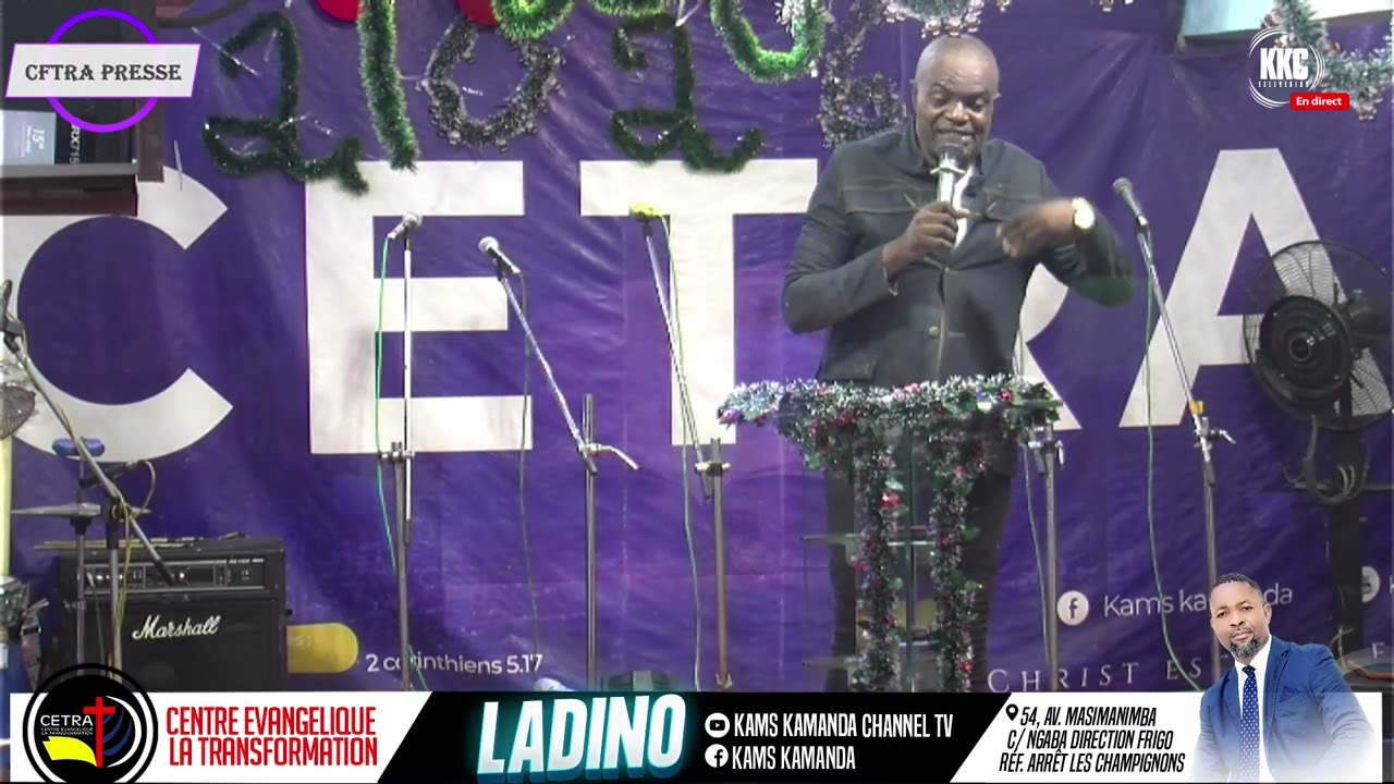 Le culte du 9janvier 2026 ev Anderson cetra awa yesu nde base 