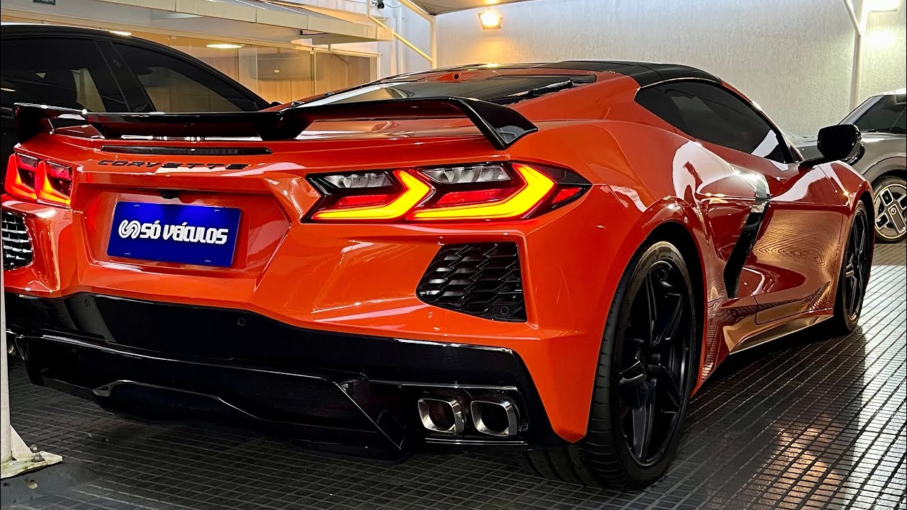 🚀🚀NOVO CORVETTE STINGRAY 6.2 COM MOTOR V8 LT2 DE 502🐎 0 a 100 EM 3 SEGUNDOS IMPRESSIONANTE VEJA !