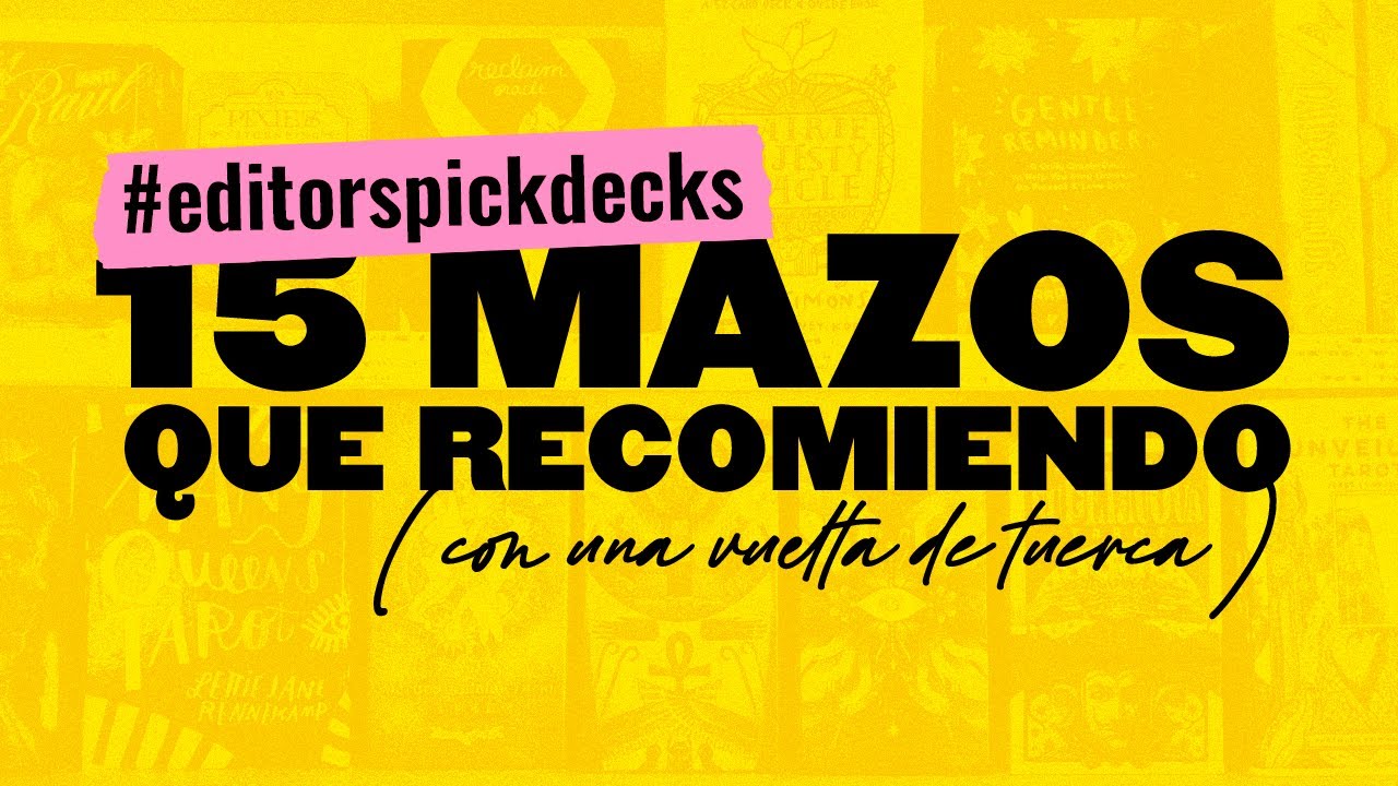 15 mazos que RECOMIENDO / #editorspickdecks en ESPAÑOL / VR a @novamunditarot y @MistikaTarotOK