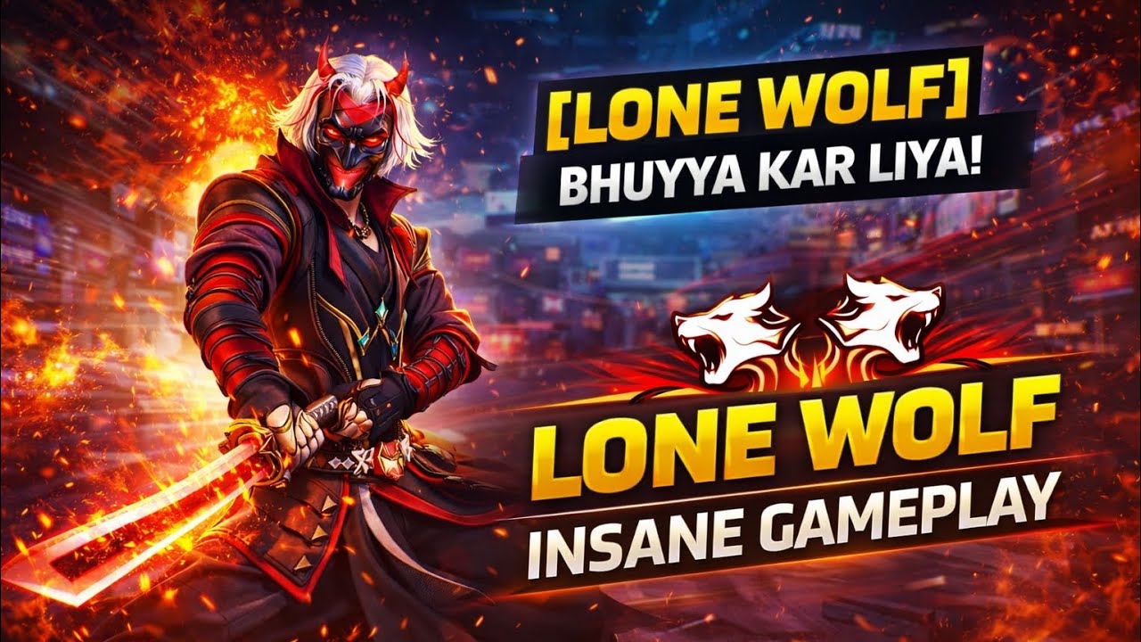 Lone Wolf Me Bhuiya Kar Liya 😎 #freefire #freefiremax #lonewolf #freefiregameplay #1v1 #progameplay 
