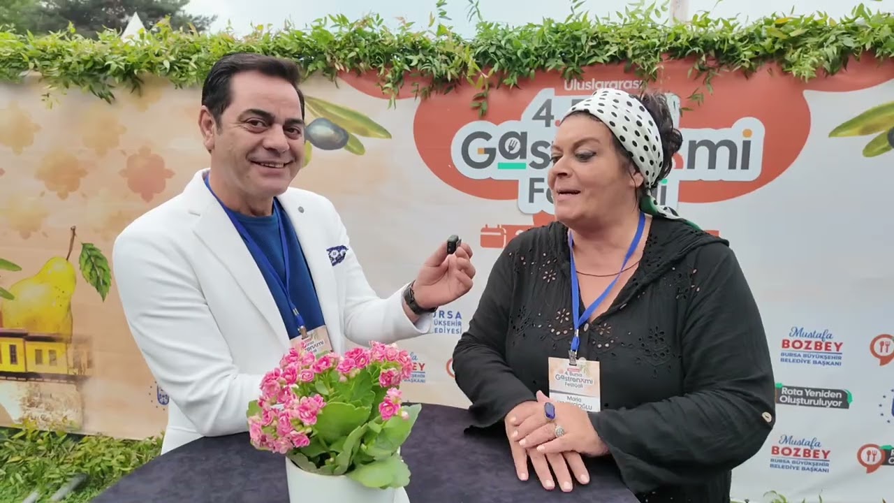 Maria Ekmekçioğlu ile Bursa Gastronomi Festivali Söyleşisi