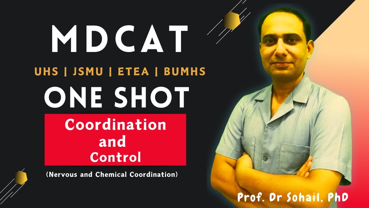 MDCAT | One Shot on Coordination and Control by Dr Sohail