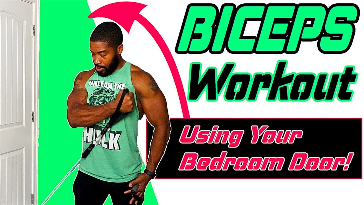 RESISTANCE BANDS | BICEP WORKOUT | BEFORE BED TIME