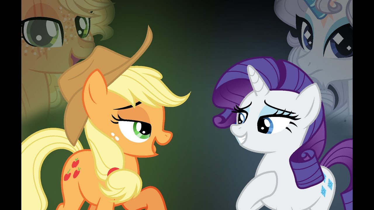Main 6 CheerVerse design/Part 3/3/AppleJack and Rarity/Speededit